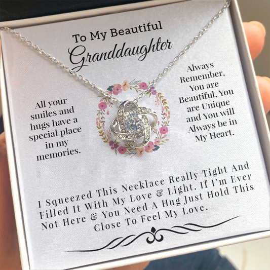 To My Beautiful Granddaughter | Light and Love Necklace 💓💓