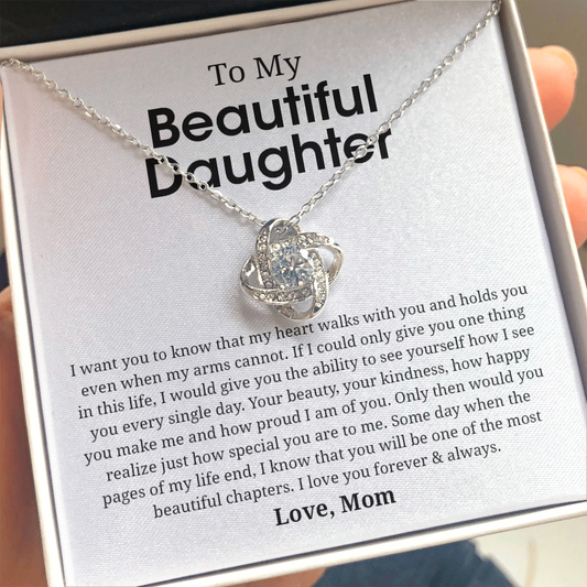 To My Beautiful Daughter | You Are Special To Me Necklace 💓💎