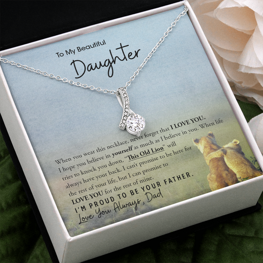 To My Beautiful Daughter | I'm Proud To Be Your Father ❤️🔥 (ALLURING BEAUTY necklace)