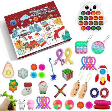 Christmas Gift - Fidget Advent Calendar 24 pcs set Kids Toy