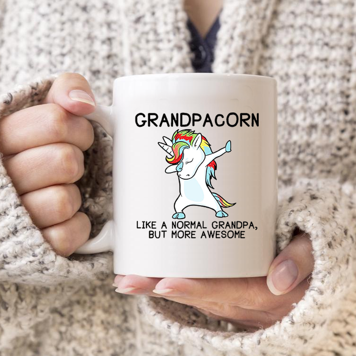 Unicorn Grandpa Mug