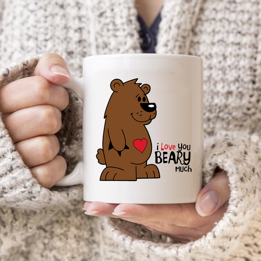 I Love you Beary Much Mug