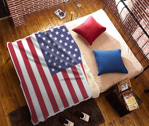 United States of America Flag Blanket